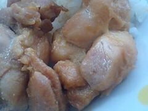 レンジで鶏のチャーシュー☆味噌味